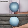 PartyWoo Balloons Metallic Light Blue Baby Small Mini 5 Inch 50 pcs - 3 of 4