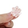 Unique Bargains Camellia Shoelace Charms 1 Pair - 3 of 4