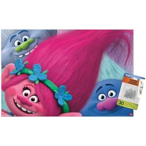 Trends International Trolls - Hair Unframed Wall Poster Prints - 1 of 4