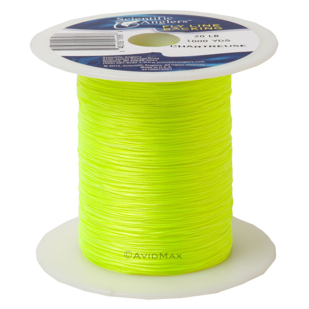 UPC 840309109444 product image for Scientific Anglers Dacron Fly Line Backing 20 lbs. Yellow | upcitemdb.com