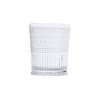 Godinger Silver Set of 4 Claro Acrylic Double Old Fashion Glasses: 12 oz Capacity, Hand Wash, Clear Drinkware for Hot/Cold - 2 of 2