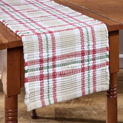 Park Designs Park Designs Cozy Christmas Chindi Table Runner 13" X 54"