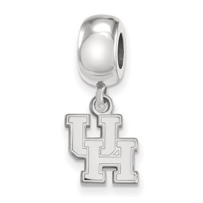 Black Bow Jewelry Sterling Silver Houston Cougars NCAA Bead Charm