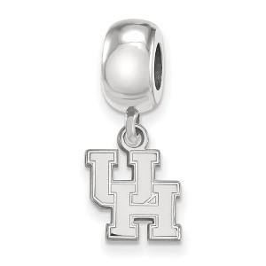 Black Bow Jewelry Sterling Silver Houston Cougars NCAA Bead Charm - 1 of 4
