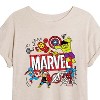 Women's - Marvel - Avengers Sketch Oversized Graphic T-Shirt - 2 of 4