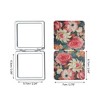 Unique Bargains Oil Painting Flowers Makeup Mirror Multicolor 1 Pc - image 2 of 3