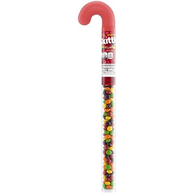 Skittles Filled Holiday Candy Canes - 2.6oz