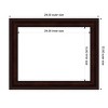 Amanti Art Coffee Bean Brown Framed Magnetic Dry Erase Board - 4 of 4