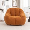 OUTSUPPLY Bean Bag Chair, Bean Bag Sofa with Soft Stuffed Filling, Fluffy and Lazy Sofa for Dorm, Apartment, Living Room - 4 of 4