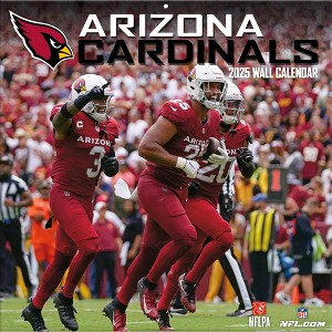 NFL Arizona Cardinals 2025 12"x12" Team Wall Calendar - 1 of 4