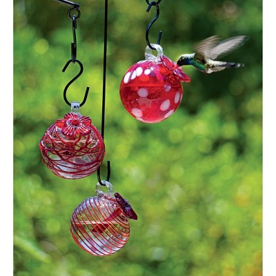 Droplet Hummingbird Feeders, Set of 3 - Gardener's Supply Company