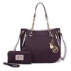 MKF Collection Lina Vegan Leather Shoulder Bag and Wallet by Mia K - 2 of 4