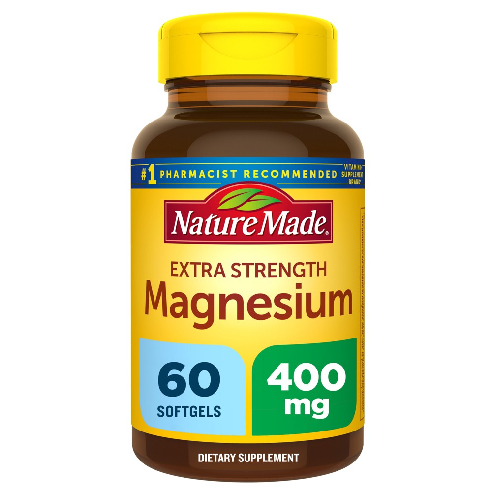 UPC 031604025762 product image for Nature Made Extra Strength Magnesium Oxide 400mg, Muscle, Nerve, Bone, Heart Sup | upcitemdb.com
