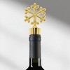 Unique Bargains Christmas Snowflake Bottle Stopper Zinc Alloy Aluminum Alloy TPR 4.25"x1.46"x0.79" 1 Pc - 2 of 3