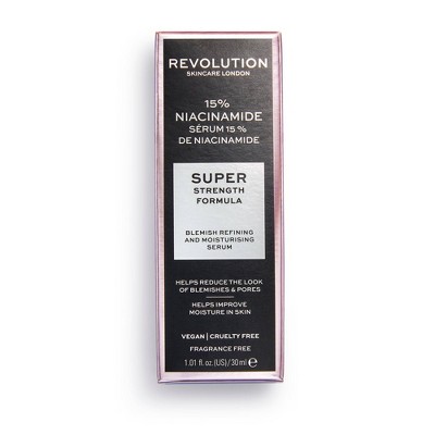 Makeup Revolution Skincare 15% Niacinamide Super Serum - 1.01 fl oz