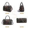 Signare USA Morning Garden Black Travel Bag - 2 of 4