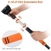 iMountek"3-in-1 Extendable Windshield Ice Scraper, Snow Broom & Shovel for Car Frost and Snow Removal" BlackOrange&Blue - 2 of 4
