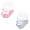 Luvable Friends Baby Girls Newborn and Baby Terry Socks, Pink Black Ballet 12-Pack - 3 of 4