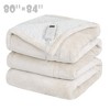 Swtroom Heated Blanket Electric Blanket Heating Blanket Throw with Controller Over Heat Protection - 2 of 4