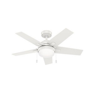 Hunter Bartlett 44 in. White LED Indoor Ceiling Fan - 1 of 1