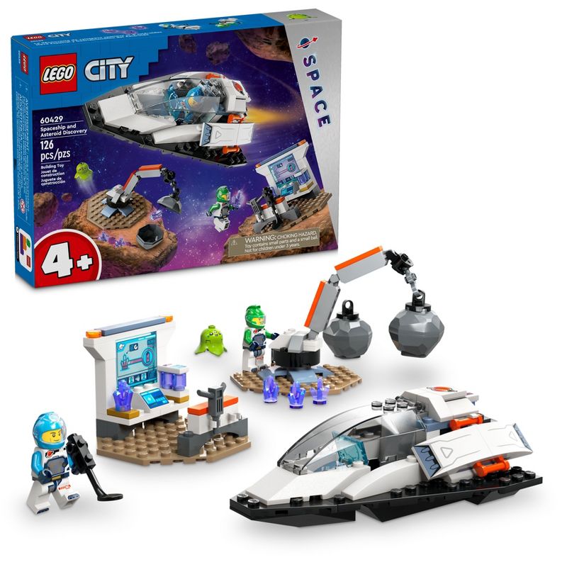 LEGO City Spaceship and Asteroid Discovery Set 60429, 1 of 8