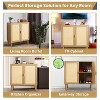 Home Imports Emporium Natural Rattan Boho Storage Cabinet for Living Room & Dining - 3 of 4