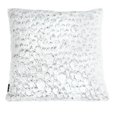 Kiana Pillow - White/Grey - 20" x 20" - Safavieh