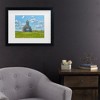 Trademark Fine Art - James McLoughlin Barn Scene V Matted Framed Art - 2 of 4