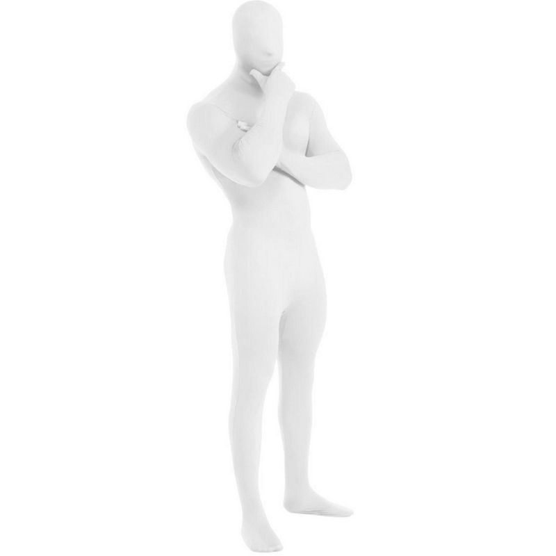 Rubies Adult Second Skin Costume - White, 1 of 3