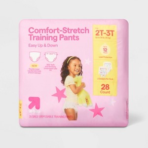Girls' Comfort-Stretch Disposable Training Pants - up&up™ - 1 of 4
