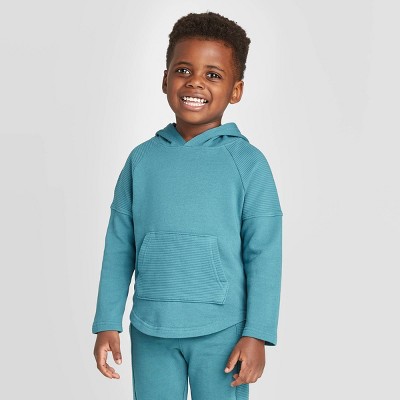 teal toddler hoodie