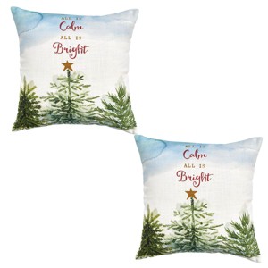 Split P Rustic Christmas Pillow Cover Set of 2 - 1 of 4