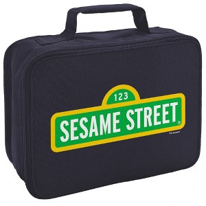 Sesame Street Logo Insulated Soft Sided Lunch Box - 1 of 4