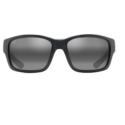 gray lenses with  black frame