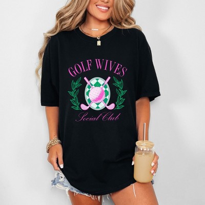 Simply Sage Market Golf Wives Social Club Garment Dyed Tee