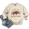 Simply Sage Market Where the Buffalo Roam Sweatshirt - 3 of 4