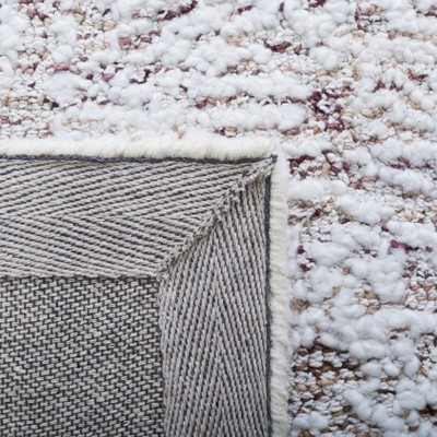 Ivory Rectangular Hand-Tufted Wool Area Rug 8' x 10'