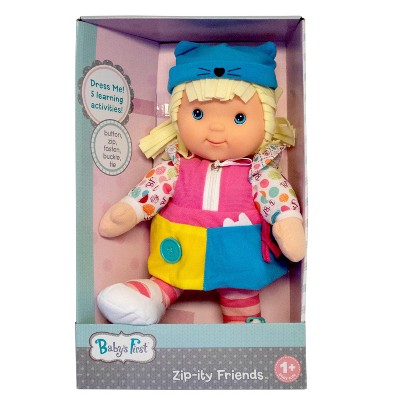 Baby's First: Goldberger 14"Soft Body Zipity Preschool Baby Doll