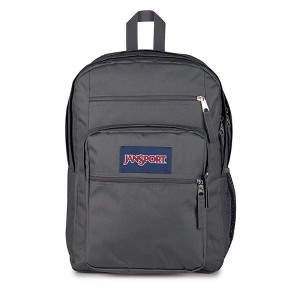 charcoal jansport backpack Graphite Grey Cross Town – Dash Forward in organizer and a zipper hood to keep splashes from getting in JanSport SuperBreak Plus Backpack with