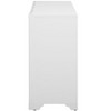 Sapphtopaz 4-Door Decorative Storage Cabinet Sideboard Buffet Cabinet with Storage Pantry Cabinet with Intricate Linear Accents for Living Room - 2 of 4