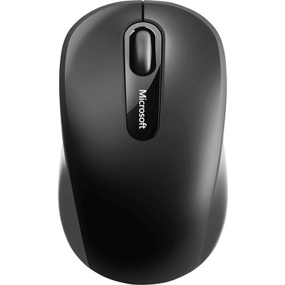 Microsoft Bluetooth Mobile Mouse 3600 Black - Bluetooth Connectivity - BlueTrack Enabled - 4-way Scroll Wheel - Ambidextrous Design