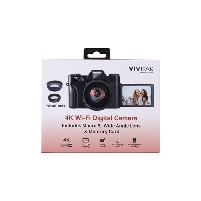 Vivitar Point & Shoot Interchangeable Lens Camera