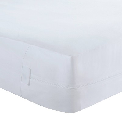 Queen All-In-One Mattress Protector Cover with Zippered Bed Bug Blocker - Fresh Ideas