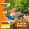 TEMI 5-Piece Exotic Animal Figurines Set, Realistic Wildlife Toys for Ages 5+ - 4 of 4