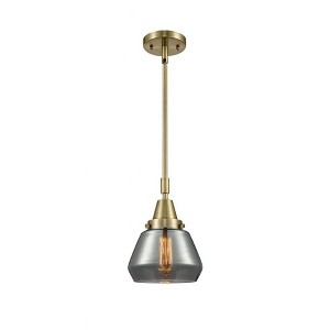Fulton - 1 Light Stem Hung Mini Pendant In Industrial Style-10.13 Inches Tall and 7 Inches Wide - 1 of 1