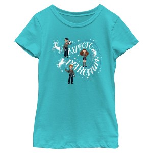Girls Harry Potter Expecto Patronus Friends T Shirt - 1 of 4
