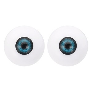 Unique Bargains Realistic DIY Craft Three-Dimensional Acrylic Doll Eyes 1 Pair - 1 of 4