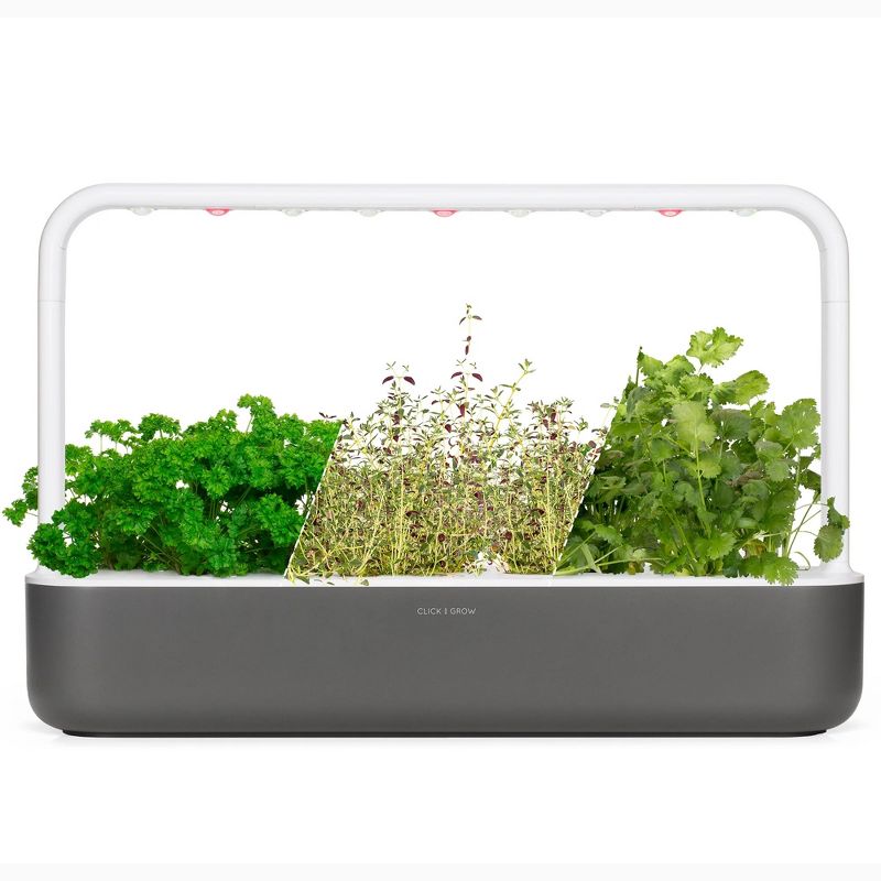 Click & Grow Indoor Steak Seasoning Gardening Kit, Smart Garden 9 with Grow Light and 36 Plant Pods, 3 of 13