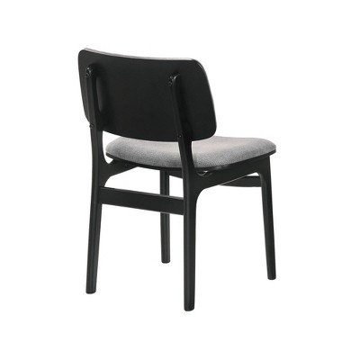 Set of 2 Lima Upholstered Wood Dining Chairs - Armen Living - Thumbnail 2