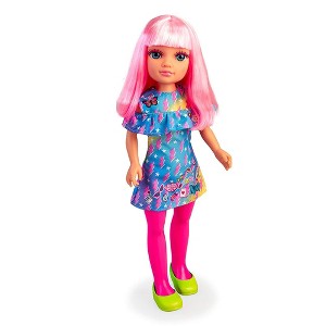 Nancy Neon Fashion Doll with Pink Hair, 16" Doll - 1 of 3